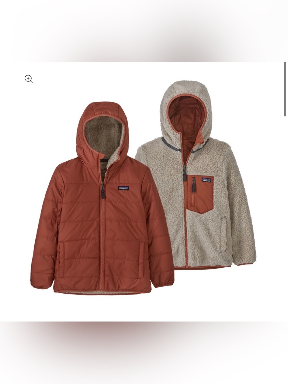 Patagonia Kids' Reversible Ready Freddy Hooded Jacket Size Large